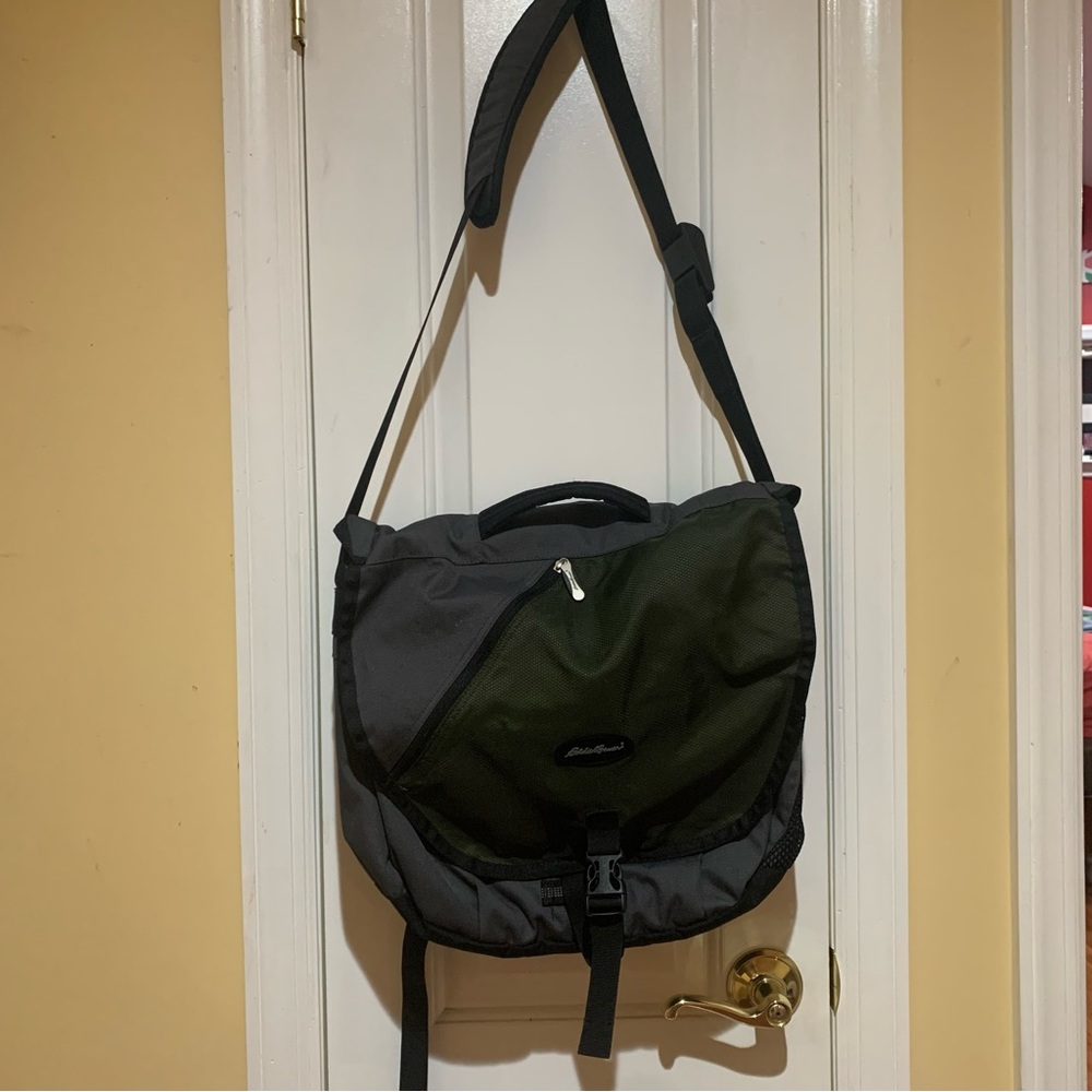 Eddie Bauer Messenger Field Laptop Bag Carry-On Tote